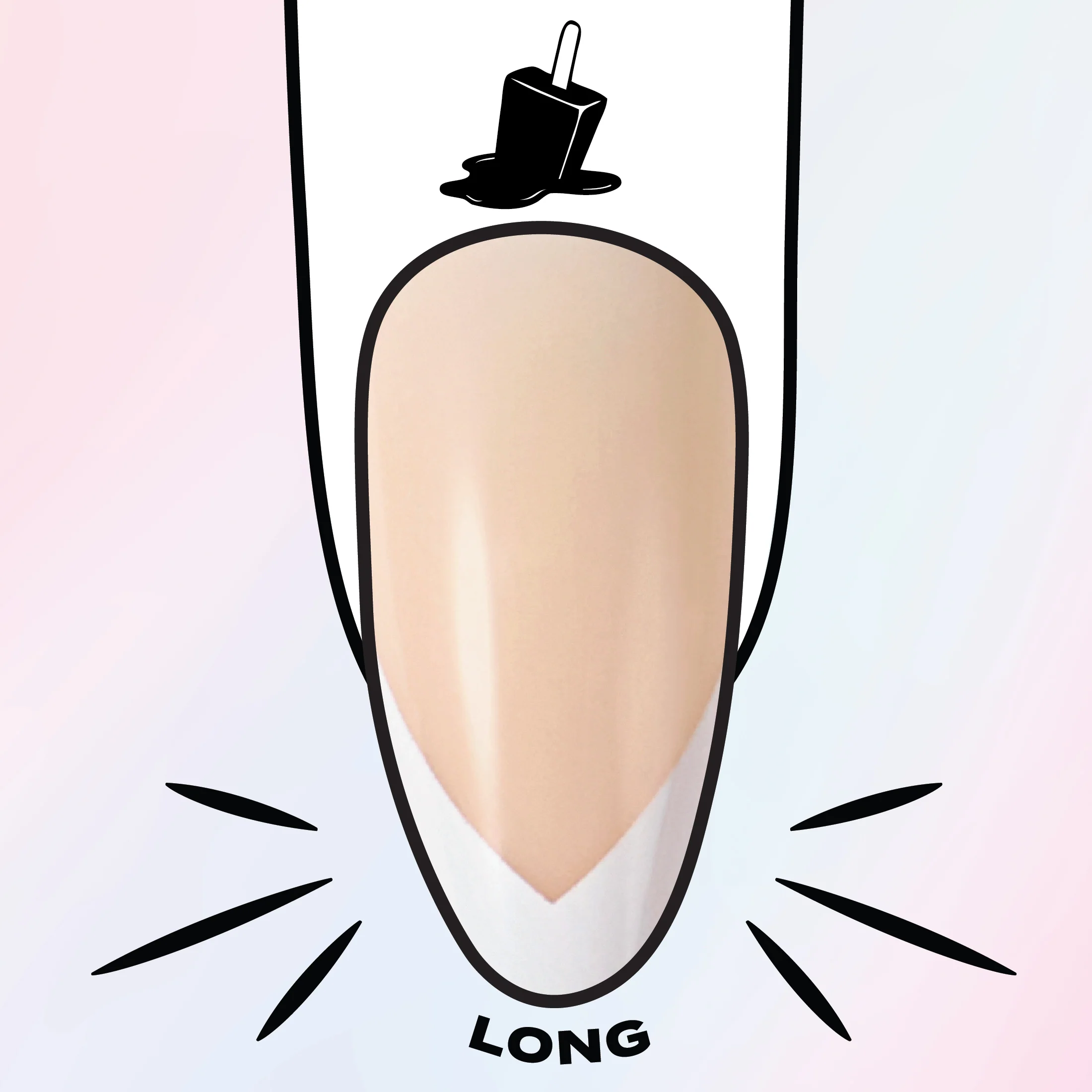 Nail Makeup Press-On Nails - Image 28