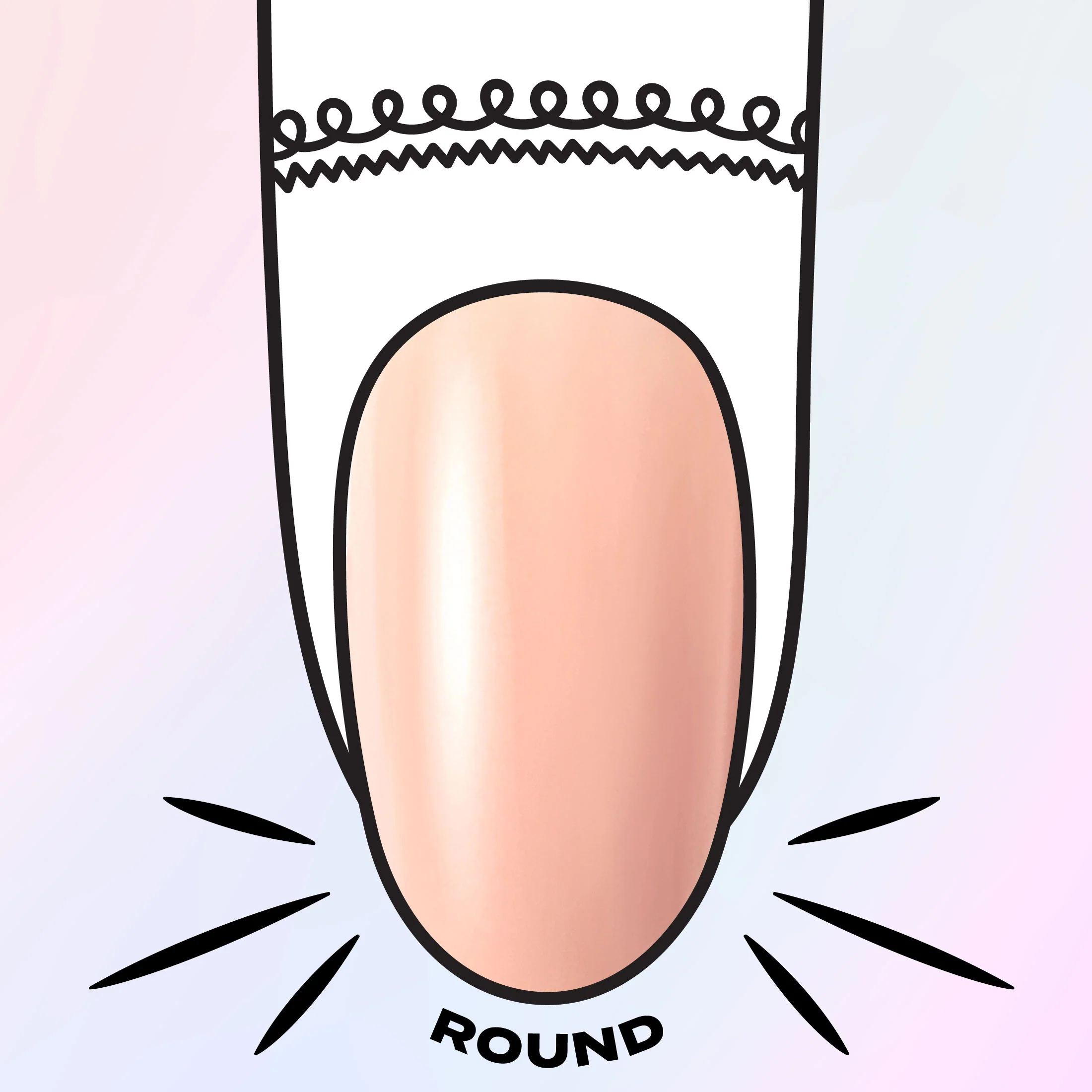 Monochrome Press-On Nails - Image 3