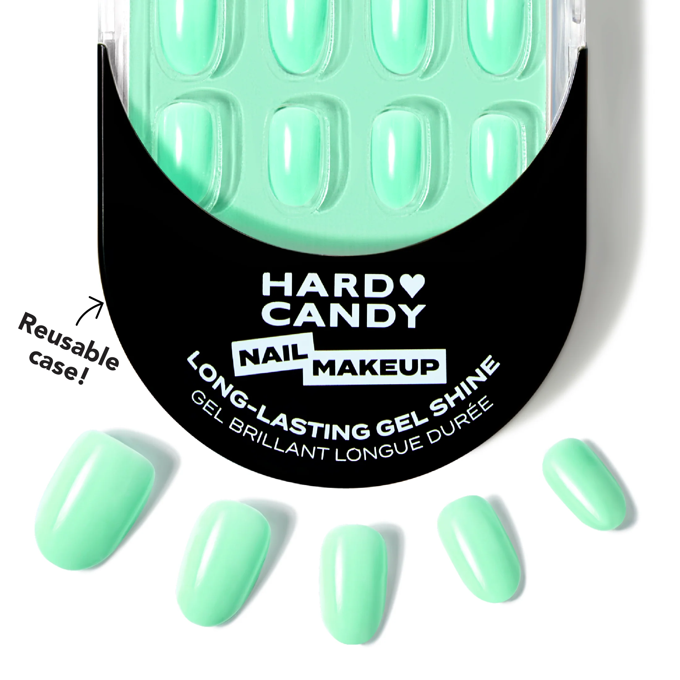 Monochrome Press-On Nails - Image 43