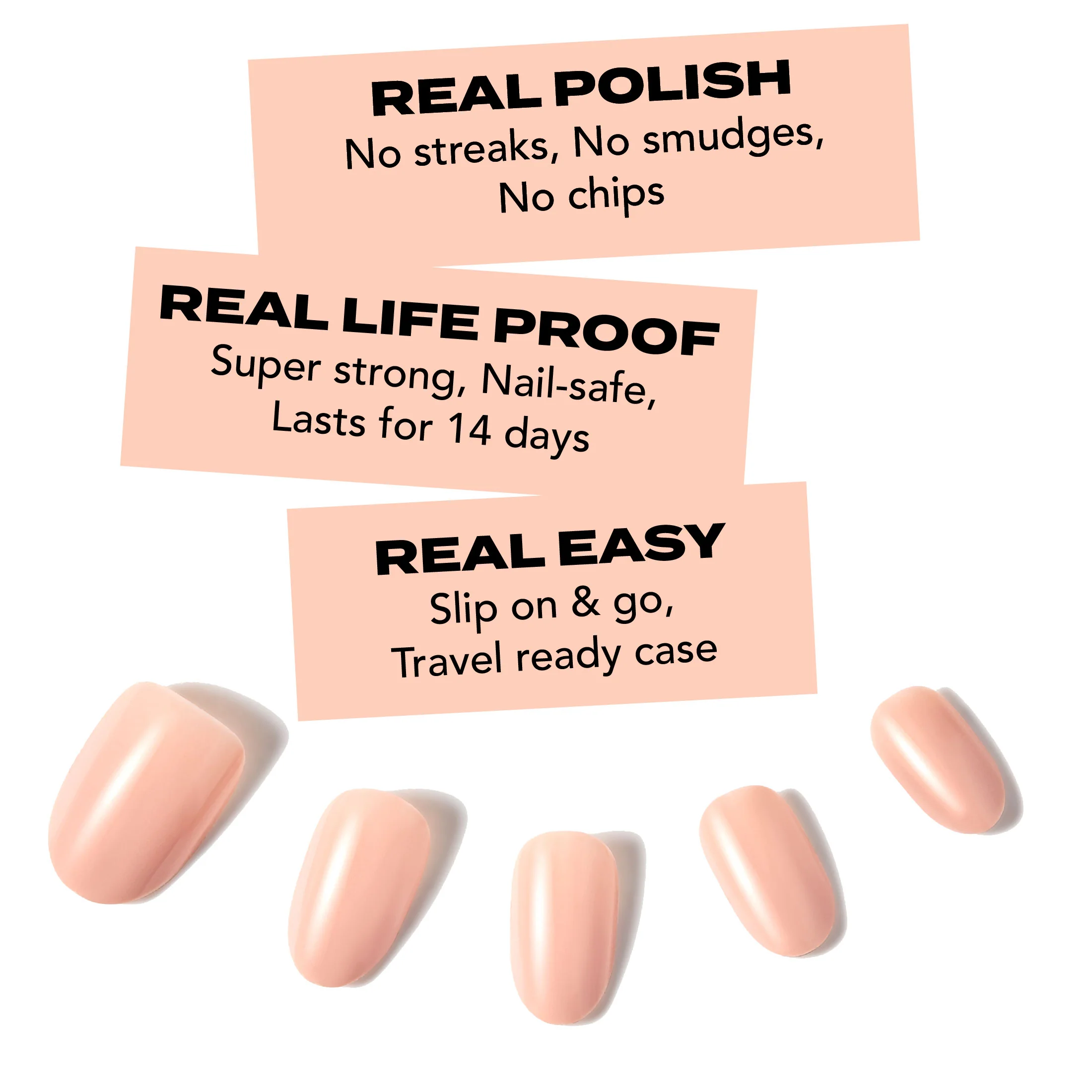 Monochrome Press-On Nails - Image 5